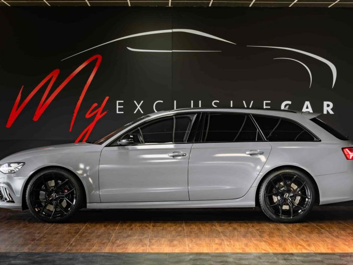 Audi RS6 Performance 605 Ch - 950 €/mois - Echap. Titane AUDI Sport By AKRAPOVIC - Matrix LED, Pack Dynamique, Caméras 360 - Révisée 04/2024 - Gar. 12 Mois Gris Nardo Mat - 2