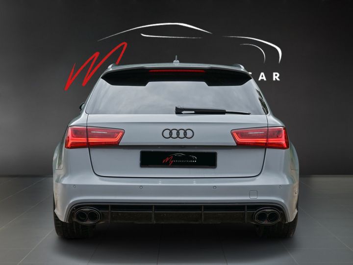 Audi RS6 Performance 605 Ch - 980 €/mois - Echap. Titane AUDI Sport By AKRAPOVIC - Matrix LED, Pack Dynamique, Caméras 360 - Révisée 04/2022 - Gar. 12 Mois Gris Nardo Mat - 4