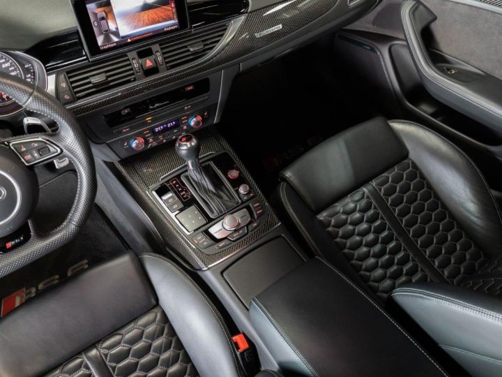 Audi RS6 Performance 605 Ch - Origine France - Pack Dynamique Plus, Carbone, Attelage, Phares Matrix LED, ... - Révisée 2023 - Garantie 12 Mois Gris Daytona Nacré - 19
