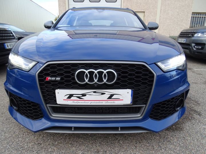 Audi RS6 PERFORMANCE 605PS TIPT/AKRAPOVIC + FINITIONS EXCLUSIVES/ FULL options  bleu exclusif - 3