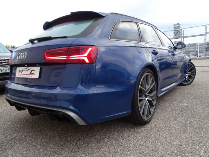 Audi RS6 PERFORMANCE 605PS TIPT/AKRAPOVIC + FINITIONS EXCLUSIVES/ FULL options  bleu exclusif - 5