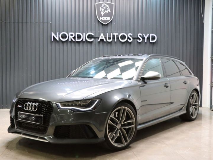 Audi RS6 QUATTRO / TOIT PANO / CAMERA 360° / BOSE / GARANTIE 12 MOIS Gris Daytona - 1