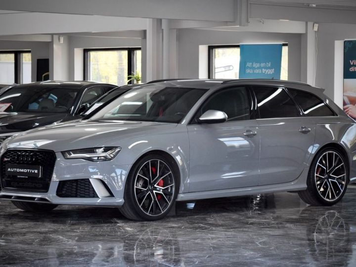 Audi RS6 V8 4.0 performance 605 LED Matrix Pack Carbon Pack Dynamic Garantie 12 mois Prémium Gris Nardo - 2