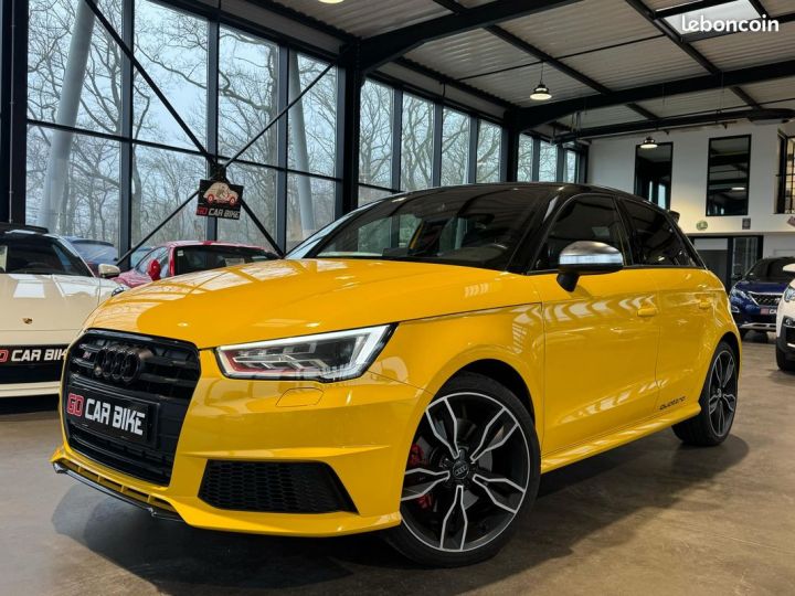 Audi S1 2.0 231ch Sportback Quattro Sièges Baquets Chauffants Xenon Pack Black Sono Bose LED 18P 409-mois Occasion