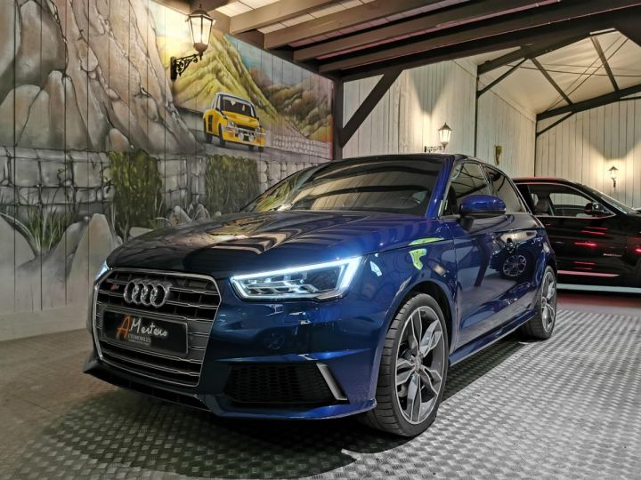 Audi S1 SPORTBACK 2.0 TFSI 231 CV QUATTRO Bleu - 2