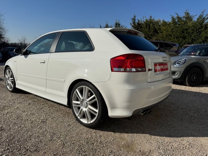 Audi S3 2.0 TFSI 265CH QUATTRO/ SIEGE CHAUFFANT/ DISTRIBUTION NEUVE / Blanc - 6