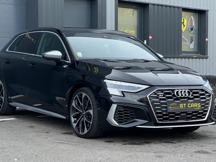 Audi S3 Audi S3 Sportback - LOA 635 euros par mois - TO - Cuir - Pack alu extérieur - Malus payé NOIR - 4