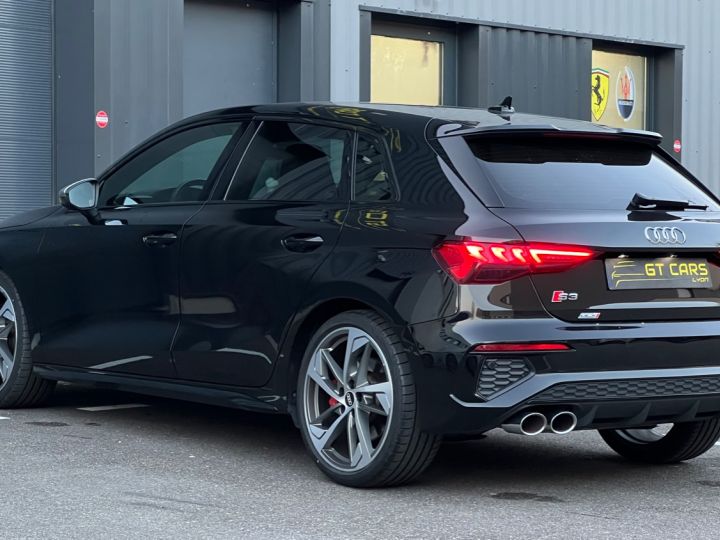 Audi S3 Audi S3 Sportback - LOA 737 euros par mois - TO - Cuir/alcantara - TO - française - malus payé NOIR - 5