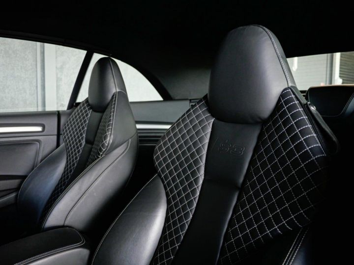 Audi S3 Cabriolet 2.0 TFSI 300 Ch Quattro S-Tronic - Sièges Sport S, Magnetic Ride, Bang & Olufsen - Révisée 2021 - Gar. 12 Mois Bleu Estoril Métallisé - 27