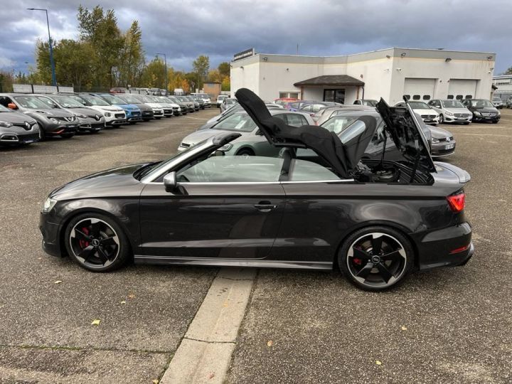 Audi S3 Cabriolet III 2.0 TFSi 300ch Quattro BVA Q-Tronic GPS Caméra Crit'air1 Marron - 9