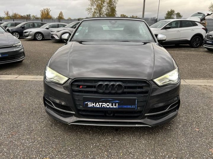 Audi S3 Cabriolet III 2.0 TFSI 300ch Quattro S tronic 6 GPS Caméra Crit'air 1 Marron - 3