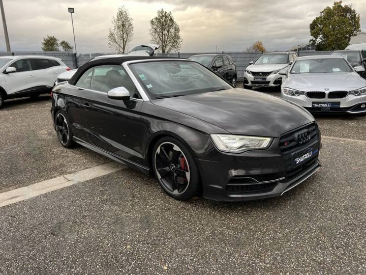 Audi S3 Cabriolet III 2.0 TFSI 300ch Quattro S tronic 6 GPS Caméra Crit'air 1 Marron - 4