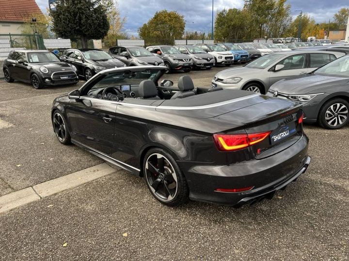 Audi S3 Cabriolet III 2.0 TFSI 300ch Quattro S tronic 6 GPS Caméra Crit'air 1 Marron - 6