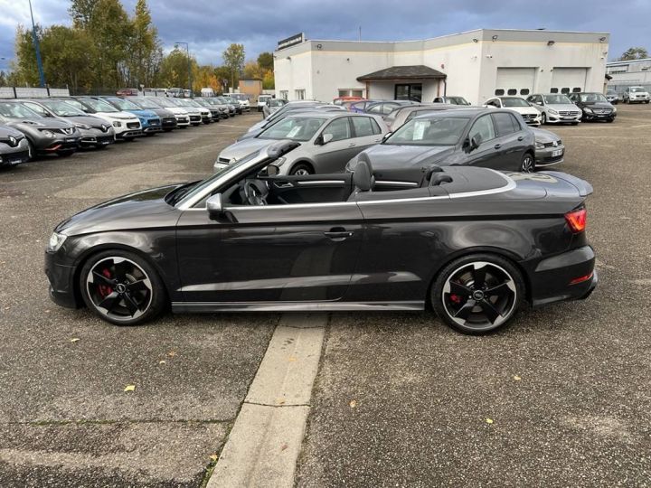 Audi S3 Cabriolet III 2.0 TFSI 300ch Quattro S tronic 6 GPS Caméra Crit'air 1 Marron - 8