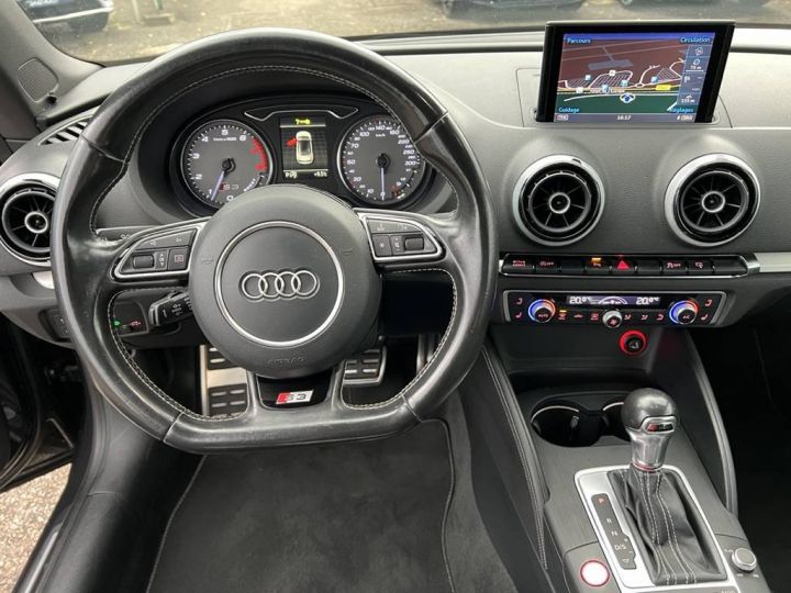 Audi S3 Cabriolet III 2.0 TFSI 300ch Quattro S tronic 6 GPS Caméra Crit'air 1 Marron - 16