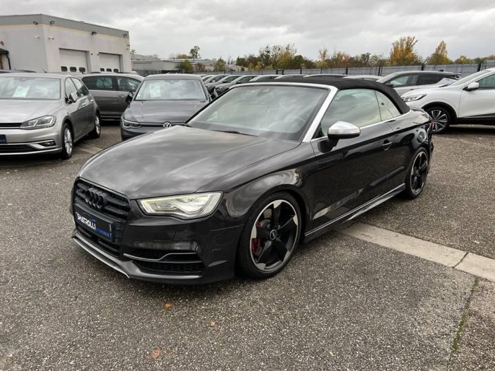 Audi S3 Cabriolet III 2.0 TFSI 300ch Quattro S tronic 6 GPS Caméra Crit'air 1 Marron - 31