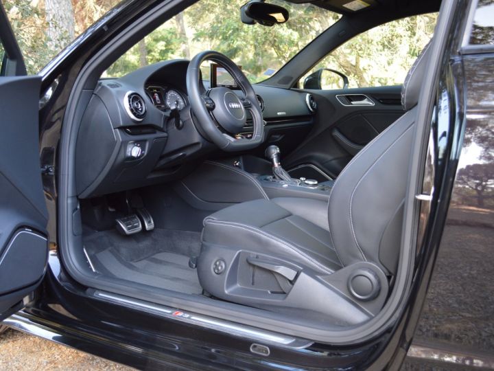 Audi S3 MAGNIFIQUE AUDI S3 8V QUATTRO 2.0 TFSI 300ch ROTOR PACK BLACK B&O MMI SIEGES RS MAGNETIC 1ERE MAIN Noir Panthere - 16