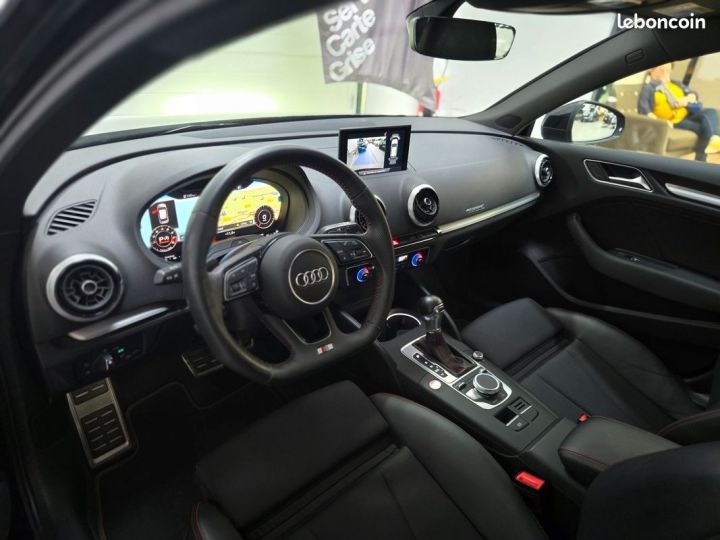 Audi S3 Sportback 2.0 TFSI 310 Quattro (Virtual Cockpit, Caméra, TVA déductible) Noir - 3