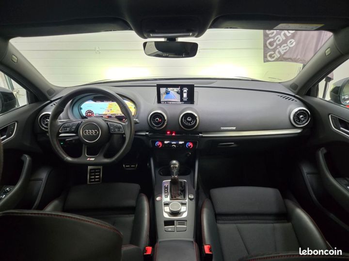 Audi S3 Sportback 2.0 TFSI 310 Quattro (Virtual Cockpit, Caméra, TVA déductible) Noir - 4