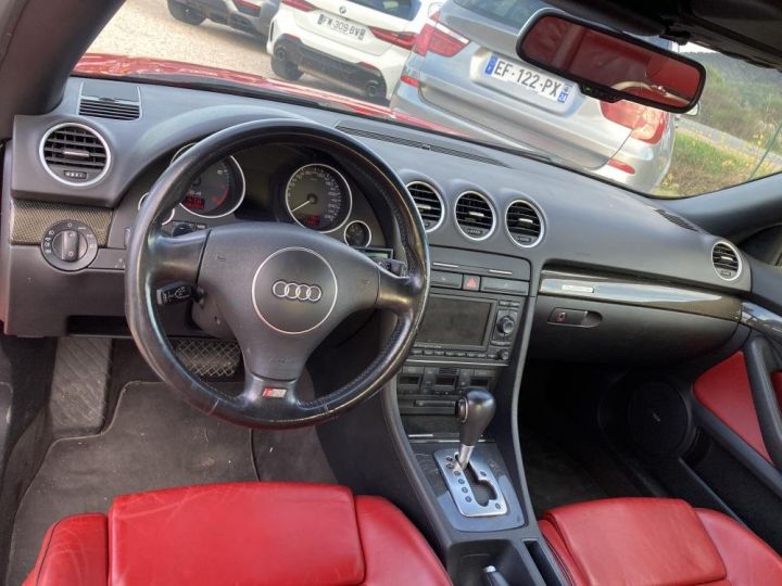 Audi S4 IV CABRIOLET 4.2 V8 QUATTRO 344 TIPTRONIC Rouge - 3