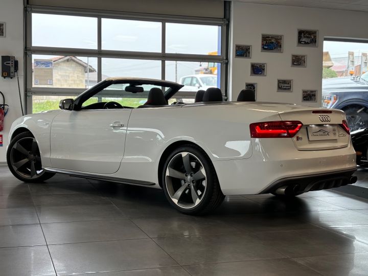 Audi S5 CABRIOLET 3.0 V6 TFSI 333 QUATTRO S TRONIC 7 Blanc Verni - 10