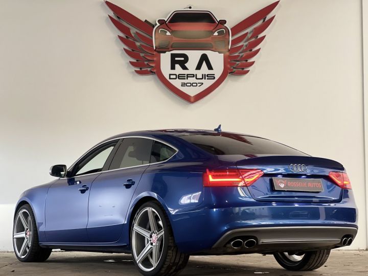 Audi S5 Sportback 3.0 TFSI 333CH S-LINE QUATTRO S-TRONIC Bleu Métallisé - 3