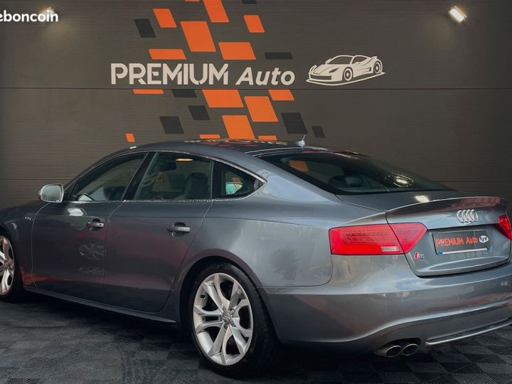 Audi S5 Sportback 3.0 V6 TFSI 333ch Boîte Auto S tronic 7 4x4 Quattro Toit ouvrant Feux Xénon-Led Crit'air 1 Ct Ok 2027 Gris - 3