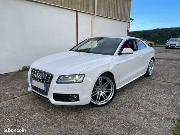 Audi S5 V8 4.2 coupé Blanc - 1