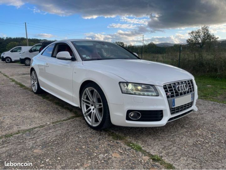 Audi S5 V8 4.2 coupé Blanc - 3