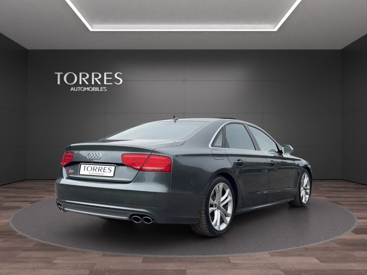 Audi S8 4.0 V8 520ch Quattro Tiptronic 8 première main Gris - 6