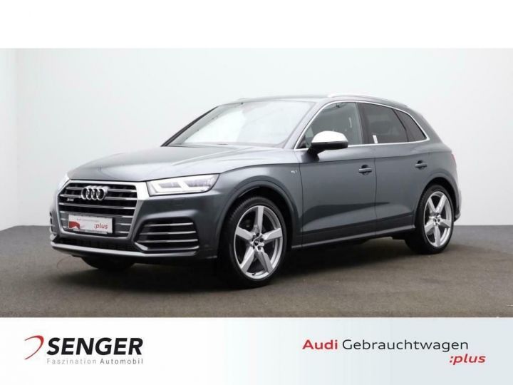 Audi SQ5 1ère Main/ Garantie 12 Mois/ Carnet Audi/ 3.0 TFSI Quattro Gris Daytona - 1