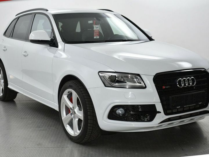 Audi SQ5 3.0 TDI Quattro Compétition B&O+TOIT OUVRANT+NAVI+XENON Blanc métallisé - 1