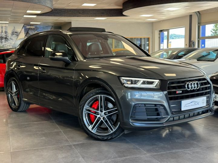 Audi SQ5 3.0 V6 TDI 347 QUATTRO TIPTRONIC 8 gris anthracite métal - 7