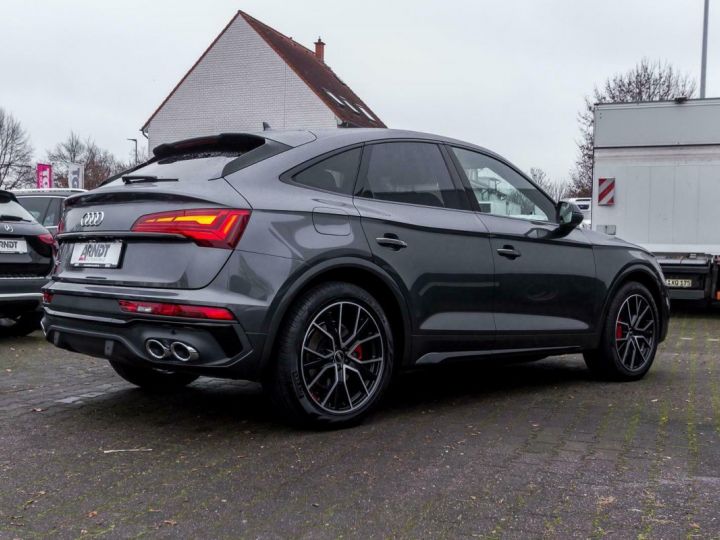 Audi SQ5 Sportback TDI 341ch tiptronic Toit Pano Virtual Cockpit GPS Caméra Garantie 12 mois GRIS - 3