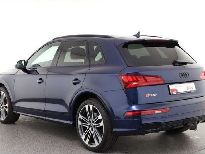 Audi SQ5 TDI 347ch Suspension Air ACC Toit Ouvrant Panoramique B&O Garantie 12 Mois Bleut Nuit - 4