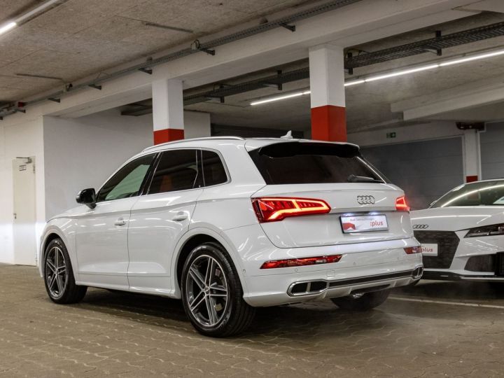 Audi SQ5 TDI 347ch TOIT OUVRANT PANO / CAMERA 360° / SUSPENSION SPORT ADAPTATIVE / PREMIERE MAIN / GARANTIE AUDI Blanc - 3