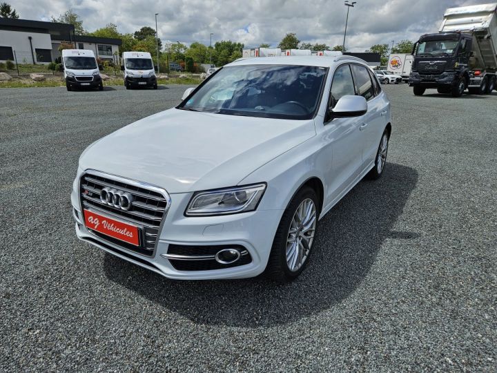 Audi SQ5 V6 3.0 BiTDI 326 Quattro Tiptronic 8 avec 11000 euros d'options  BLANC - 1