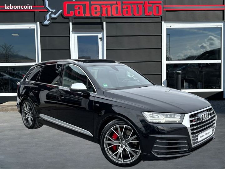 Audi SQ7 4.0 V8 TDI 435 CH QUATTRO TIPTRONIC IMMAT FRANCE SUIVI - Noir - 3