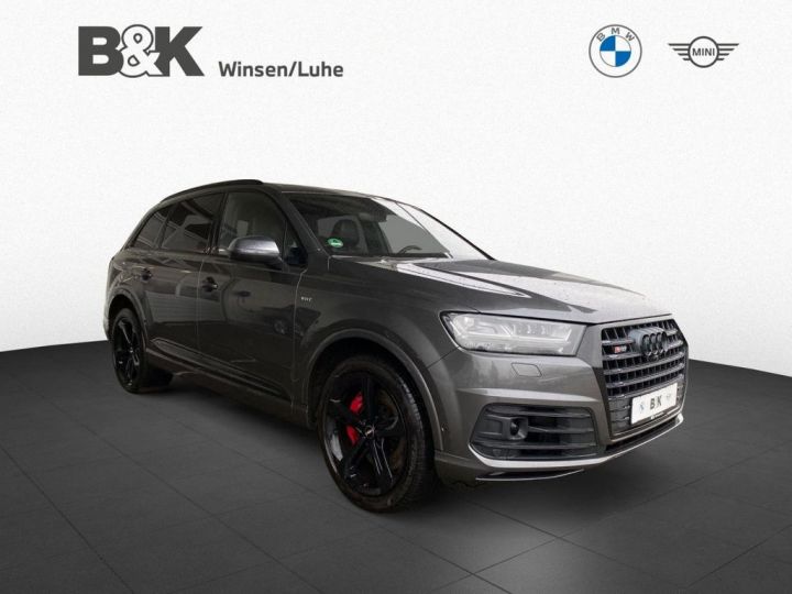 Audi SQ7 V8 4.0 TDI quattro 435 360° BOSE AFF. T.H. TOP Suspension pneumatique Tiptronic, 8 , Garantie 12 mois Prémium Gris Samurai - 2