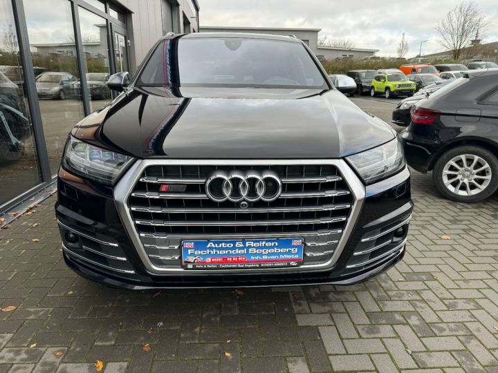 Audi SQ7 V8 4.0 TDI Quattro 435 Pack Carbon Intèrieur 360° BOSE JA 22 AFF. T.H. TOP Suspension Pneumatique Tiptronic, 8 , Garantie 12 Mois Prémium Noire - 7