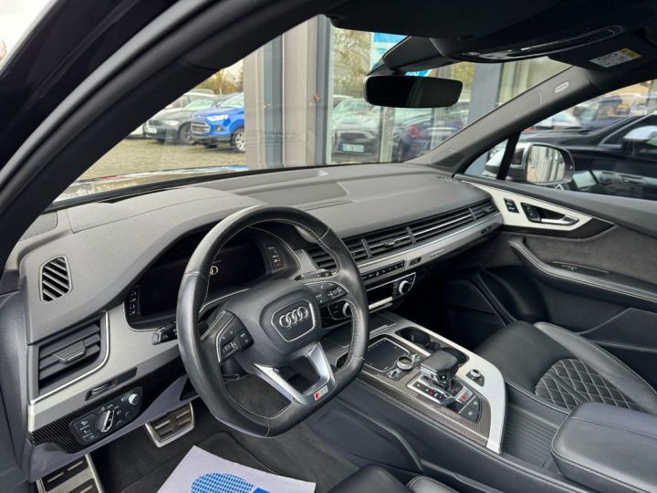 Audi SQ7 V8 4.0 TDI Quattro 435 Pack Carbon Intèrieur 360° BOSE JA 22 AFF. T.H. TOP Suspension Pneumatique Tiptronic, 8 , Garantie 12 Mois Prémium Noire - 17