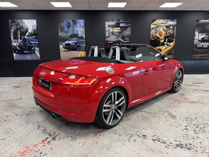 Audi TT 2.0 TFSI 230ch S line quattro 1ère main ROUGE FONCE - 2