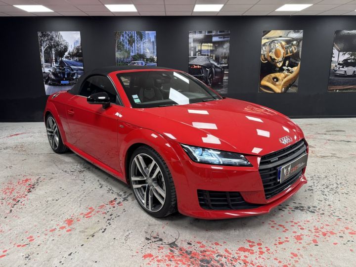 Audi TT 2.0 TFSI 230ch S line quattro 1ère main ROUGE FONCE - 3