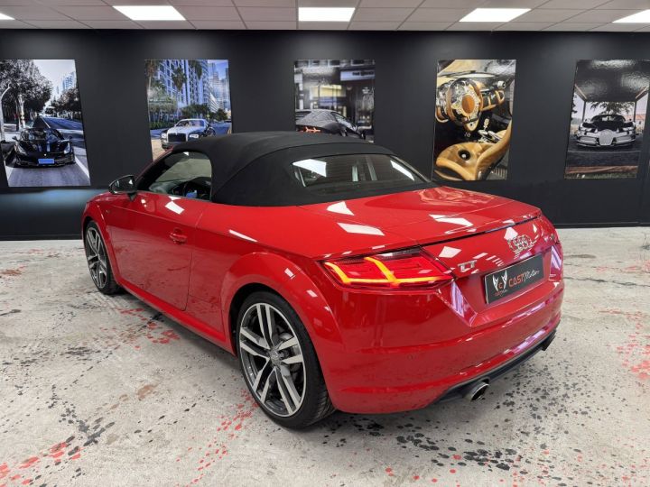 Audi TT 2.0 TFSI 230ch S line quattro 1ère main ROUGE FONCE - 4