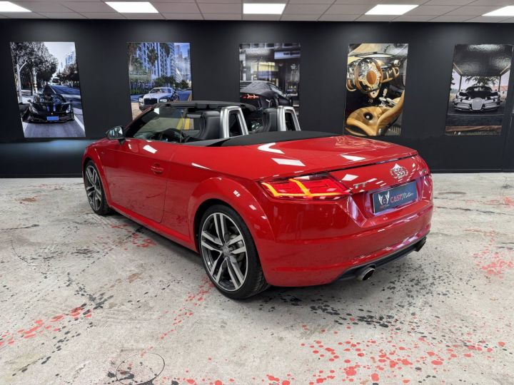 Audi TT 2.0 TFSI 230ch S line quattro 1ère main ROUGE FONCE - 25