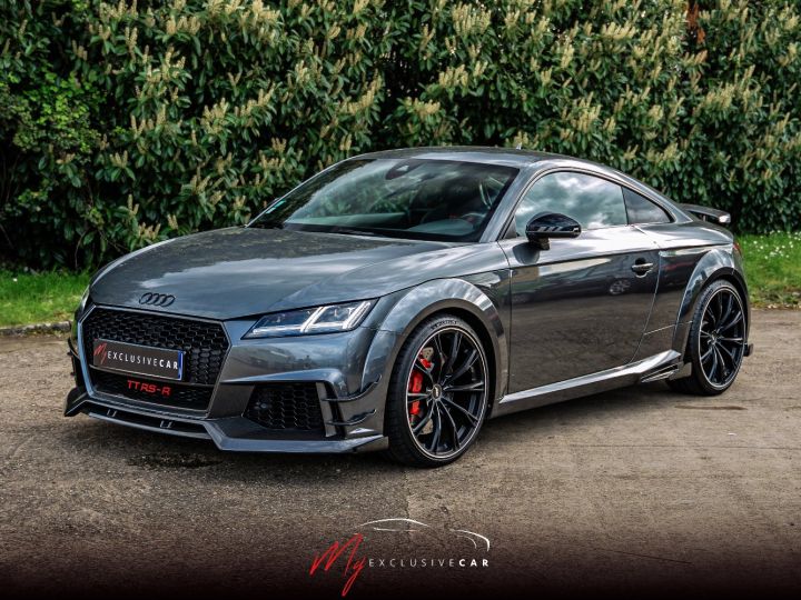 Audi TT RS R ABT Power S 500 Ch - Un Des 50 Exemplaires Produits - Carte Grise Française - Révisé 05/2024 - Garantie Premium 12 Mois Gris Daytona Nacré - 1