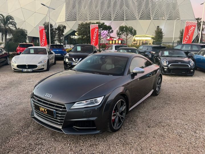 Audi TTS COUPE S Gris - 1