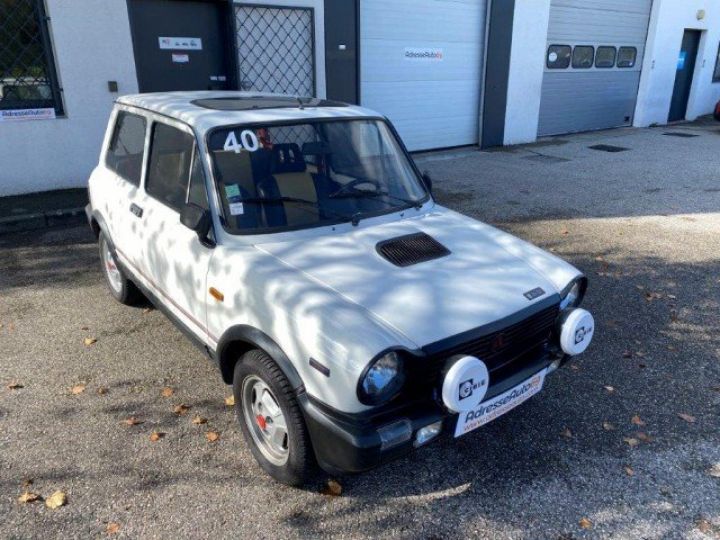 Autobianchi A112 A 112 ABARTH     Essence BLANC - 2