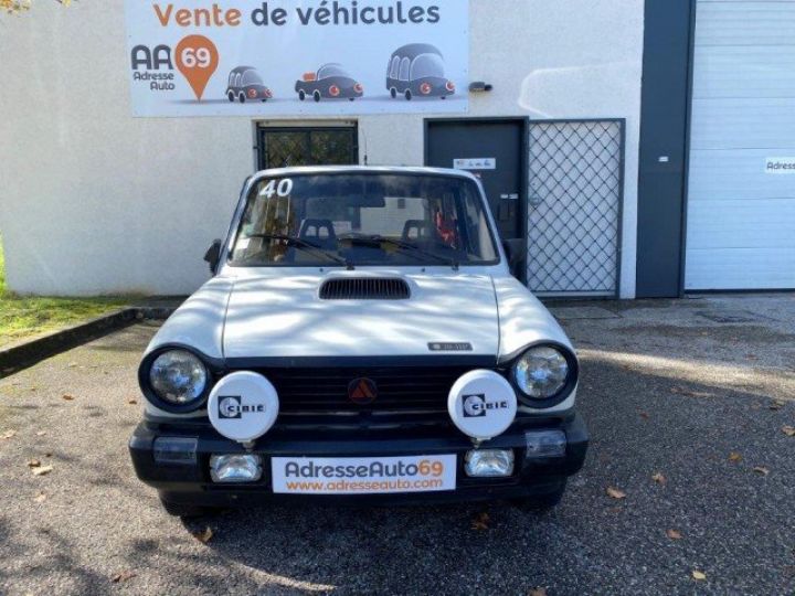 Autobianchi A112 A 112 ABARTH     Essence BLANC - 3