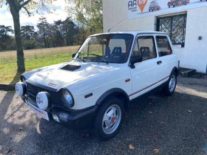 Autobianchi A112 A 112 ABARTH     Essence BLANC - 4